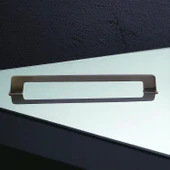 Gediz Metal Antik Nikel Kulp 224 mm Mobilya Çekmece Mutfak Dolabı Dolap Kapak Kulpları Kulb Kulpu - 6