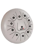 Midex TD-1211WH Çelik Dil Davul Handpan 12 İnç 11 Ton Steel Tongue Drum Full Set - 2
