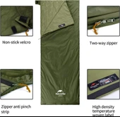 Naturehike LW180 Mini Uyku Tulumu  GREEN Right XL - 4