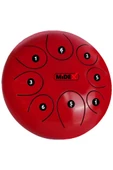 Midex TD-108RD Çelik Dil Davul Handpan 10 İnç 8 Ton Steel Tongue Drum Full Set - 2