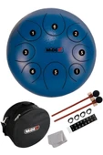 Midex TD-108BL Çelik Dil Davul Handpan 10 İnç 8 Ton Steel Tongue Drum Full Set - 1