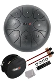 Midex TD-88SL Çelik Dil Davul Handpan 8 İnç 8 Ton Steel Tongue Drum Full Set - 1