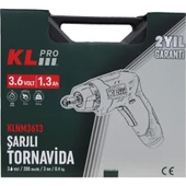 Klpro KLNM3613 3.6 V Şarjlı Vidalama Makinesi - 4