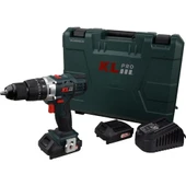KLpro KLDM18-20 Çift Akülü 2 Ah Darbeli Matkap - 1