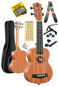 Rennes RD-21 Soprano Ukulele (Çanta Capo Askı Metod Pena) - 1