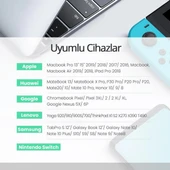 Ugreen 70427 USB-C to USB-C QC/PD 100W 1M Örgülü Hızlı Şarj Kablosu - 4