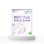 Deotral 60 Kapsül, Sitikolin, Fosfatidilserin, Folik Asit, B Vitamini İçeren Gıda Takviyesi - 1