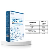 Deotral Omega Kolin 30 Softgel, Sitikolin, EPA, DHA, Omega 3, B6, B12 İçeren Balık Yağı - 2