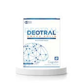 Deotral Omega Kolin 30 Softgel, Sitikolin, EPA, DHA, Omega 3, B6, B12 İçeren Balık Yağı - 1