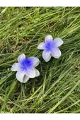2'li Küçük Boy Lotus Çiçeği Mandal Toka 4.5 Cm - 2