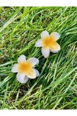 2'li Küçük Boy Lotus Çiçeği Mandal Toka 4.5 Cm - 2