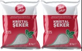 Türk Şeker Toz Şeker 10KG (2Pk*5Kg) - 1