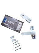 PVC ÇEKMELİ KAPI PENCERE EMNİYET KİLİDİ - 1