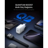 Spigen 20W USB-C Mini Hızlı Şarj Aleti Samsung PPS / Şarj Isısını Düşürür GaN Destekli Akım Korumalı Güç Adaptörü - 5