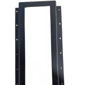 MetaNetodak Metal Diafon Metal Kapı Zili Koruyucu Zil Paneli Antrasit 12x32x3 - 1