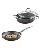 Granit Karnıyarık Tencere Ve Tava Seti 28 CM - 1