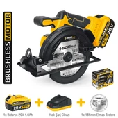 SGS PROFESYONEL AKÜLÜ SUNTA KESME MAKİNESİ SETİ 165 MM 1X4.0 Ah (KÖMÜRSÜZ MOTOR) - 2