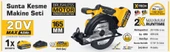 SGS PROFESYONEL AKÜLÜ SUNTA KESME MAKİNESİ SETİ 165 MM 1X4.0 Ah (KÖMÜRSÜZ MOTOR) - 3