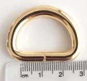 Çanta Aksesuar D Halka 2.5 Cm Light Gold - 1