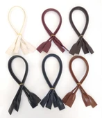 Çanta Aksesuar Suni Deri Pelikan Model Çanta Sapı Taba Renk thumbnail 2