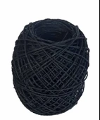 Çanta Aksesuar Siyah 50 Gr Sarılmış Kağıt İp - 1