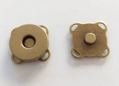 Çanta Aksesuar Mini Dikilebilir Mıknatıslı Çıtçıt Antik - 1