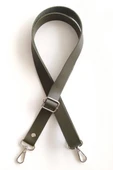 Çanta Aksesuar Suni Deri Ayarlı Çanta Sapı 120X2.4 Cm Haki - 1