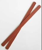 Çanta Aksesuar 35X2 Cm Gerçek Deri Çift Sap Taba Renk thumbnail 2