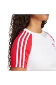 adidas Kadın  Beyaz  T-Shirt 3S SLIM TEE JD0835 - 4