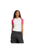 adidas Kadın  Beyaz  T-Shirt 3S SLIM TEE JD0835 - 1