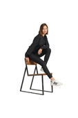 adidas Erkek  Siyah  Tayt W LNG RIB LEG JJ1249 - 4