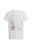 adidas Çocuk Beyaz  T-Shirt J SW MNDO GFX T JF3637 - 1