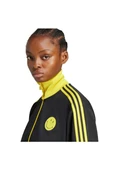 adidas Erkek Siyah  Ceket SMILEY TRACKTOP JD2736 - 5