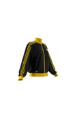 adidas Erkek Siyah  Ceket SMILEY TRACKTOP JD2736 - 9