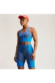 adidas Kadın Mavi  Sporcu Sütyeni aSMC TT ZIP C JP3171 - 4