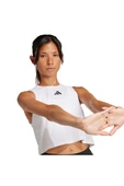 adidas Kadın Beyaz  Atlet BOXY TANK 3S JJ3496 - 3