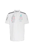 adidas Erkek Beyaz  Polo T-Shirt MER TM POLO WM JW0586 - 1