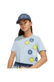 adidas Çocuk  Mavi  T-Shirt G SMI TEE JJ3079 - 5