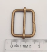 Çanta Aksesuar 2.5x2 Cm Antik Renk Ayarlama Aparatı Sürgüt thumbnail 3