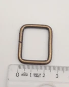 Çanta Aksesuar Antik Renk 2.5X2 Cm Dikdörtgen Halka thumbnail 3