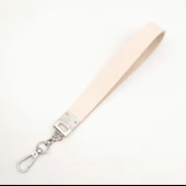 Çanta Aksesuar Krem Tek Kat Suni Deri Zincirli Elcik Gümüş Metal thumbnail 3