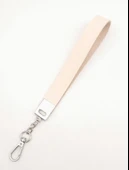 Çanta Aksesuar Krem Tek Kat Suni Deri Zincirli Elcik Gümüş Metal thumbnail 1