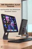 iPad Air 11 inç  6. Nesil Serisi Fuchsia FS609 Magnetik Yapışan Tablet Standı - 11