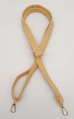 Çanta Aksesuar Hardal 125X2 Cm Sürgütlü Çanta Sapı Light Gold Metal - 1