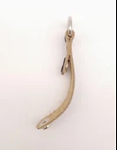 Çanta Aksesuar Mor Gerçek Deri Çıtçıtlı Sapucu Böce Gümüş Metalli 1 Adet thumbnail 2