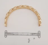 Çanta Aksesuar Kalın Zincir Model Light Gold Çanta Tutma Sapı - 3