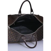 04PC001207-B KH Kahve Unisex El Valizi ve Spor Çantası - 4