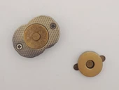 Çanta Aksesuar Antik Çift Daire Mıknatıslı Kilit thumbnail 3