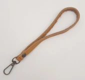 Çanta Aksesuar Gerçek Deri Açık Taba Renk Elcik Antik Metalli thumbnail 3