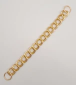 Çanta Aksesuar 38 cm Çift Halkalı Light Gold Renk Zincir - 2